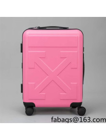 Off-White Quote For Travel Luggage 20/24inches Pink 2021