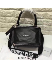 Givenchy Small Paris Panora Bag in Calf Leather with Canvas Strap 2018