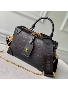 Louis Vuitton Locky BB Square One Top Handel Bag in Monogram Embossed Leather M56319 Black 2020