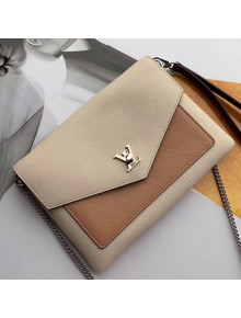 Louis Vuitton Pochette Mylockme Envelope Clutch Chain Bag M67521 Beige 2019