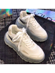 Balenciaga Triple S Sneakers on Clear Sole White 2019(For Women and Men)