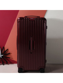 Rimowa Essential Trunk Pastel Luggage 31/33 inches Burgundy 2021