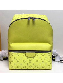 Louis Vuitton Discovery Monogram Leather Backpack PM M30228 Yellow 2019