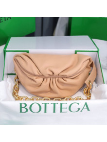 Bottega Veneta The Mini Pouch with Chain Strap Nude 2020