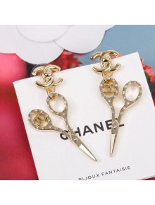 Chanel Scissor Earrings 2021