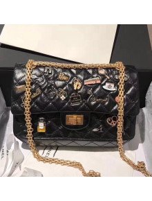 Chanel Aged Calfskin Lucky Charm  2.55 Reissue Size 225 Bag 2018