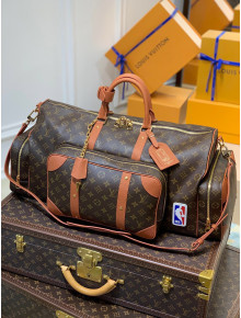 Louis Vuitton LV x NBA Keepall Trio Pocket Travel Bag M45794 2022