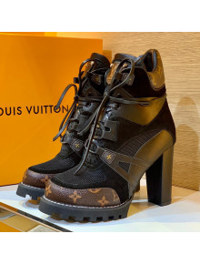 Louis Vuitton Star Trail Ankle Short Boot 1A94NM Black 2020