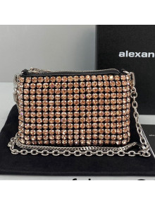 Alexander Wang Crystal Nano Chain Bag 3027 Pink 2021
