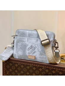 Louis Vuitton Trio Messenger Bag In Damier Salt Canvas N50068 Grey 2021