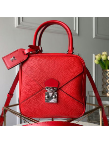 Louis Vuitton Cube Néo Square Bag Top Handle Bag M55475 Red 2019