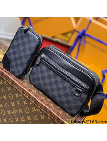 Louis Vuitton SCOTT Messenger Bag in Damier Graphite Canvas N50018 2021