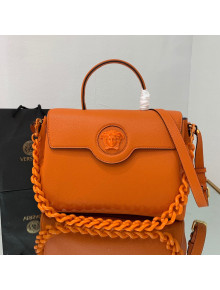 Versace La Medusa Large Handbag All Orange 2021