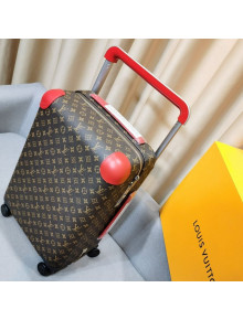 Louis Vuitton Horizon 55 Monogram Canvas Travel Luggage M20200 Red 2020