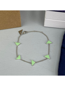Prada Smalto Jewels Bracelet Green 2021