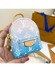 Louis Vuitton Gradient Monogram Canvas Mini Wrist Backpack Bag Blue 2021