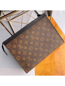 Louis Vuitton Monogram Canvas Pochette Voyage MM Pouch M47543 Brown 2019
