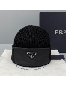 Prada Wool Knit and Nylon Hat 2021