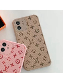 Louis Vuitton Ribbon Monogram iPhone Case Khaki 2021