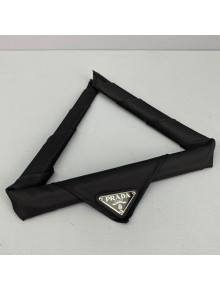Prada Nylon Tie Bow Black 2021
