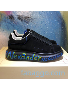 Alexander McQueen Velvet Graffiti Sneakers 11 2020 (For Women and Men)
