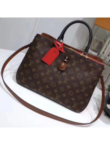 Louis Vuitton Millefeuille Tote Bag M44254 Noir Rouge