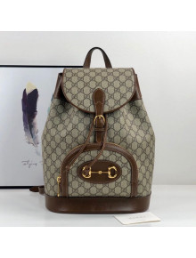 Gucci Horsebit 1955 GG Canvas Backpack ‎620849 Brown 2020