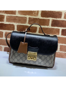 Gucci Padlock Mini Bag ‎658487 Black 2021