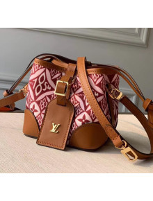 Louis Vuitton Monogram Print Canvas Mini Bucket Bag M69973 Brown 2020