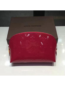 Louis Vuitton Monogram Vernis Cosmetic Pouch India Red M91496