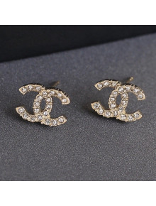 Chanel Crystal CC Earrings 2021 110873