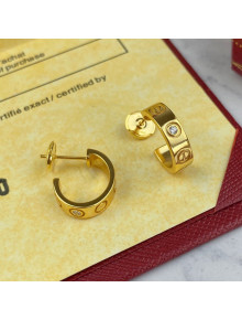 Cartier Love Earrings CE32202 Gold 2022