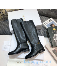 Dior Empreinte Hight Boots in Black Soft Calfskin 2020