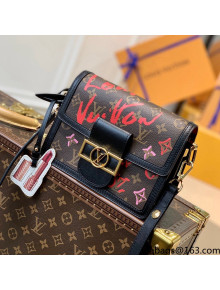 Louis Vuitton Dauphine Mini Shoulder Bag in Monogram Canvas M45889 Brown/Black Fall in Love 2021