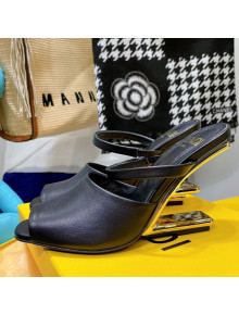 Fendi First Calfskin High-Heel Sandals 8cm Black 2021