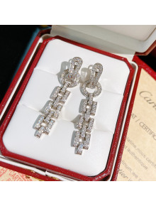 Cartier AGRAFE Earrings CE32216 Silver 2022