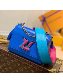 Louis Vuitton Twist PM Bag in Epi Leather M57669 Blue 2021