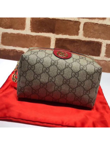 Gucci Ophidia GG Cosmetic Case 548393 Red 2019