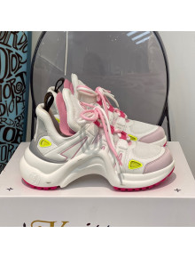 Louis Vuitton LV Archlight Fabric Sneakers Rose Pink 2021 112444