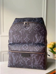 Louis Vuitton Men's Discovery Backpack PM in Monogram Pastel Canvas Black/Grey M57274 2020