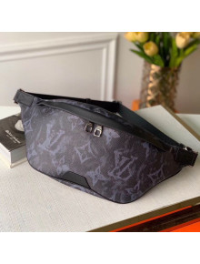 Louis Vuitton Men's Discovery Bumbag/Belt Bag in Monogram Pastel Canvas Black/Grey M57276 2020