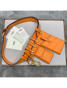 Fendi Multi-accessory Pocket Belt Bag Orange 2019