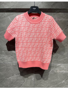 Fendi FF T-shirt FTS40113 Pink 2022
