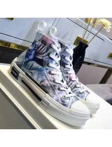 Dior Walk'N'dior Flowers High-Top Sneaker 2019(For Women and Men)