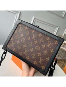 Louis Vuitton Monogram Canvas Soft Trunk Case Shoulder Bag M44478 Coffee/Black 2019