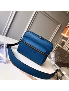 Louis Vuitton Outdoor Messenger PM Taiga Leather Bag M33437 Blue 2018