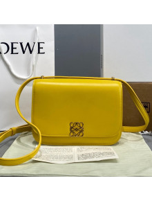 Loewe Small Goya bag in silk calfskin Yellow 2021