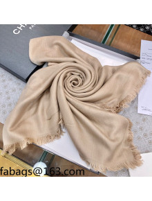 Chanel Cashmere Silk Sqaure Scarf 140x140cm Pink 2021 21100754