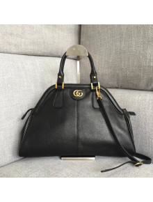 Gucci RE(BELLE) Medium Top Handle Bag 516459 Black 2018