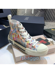 Dior B23 High-top Sneakers in Multicolor Oblique Canvas 10 2020 (For Women and Men)